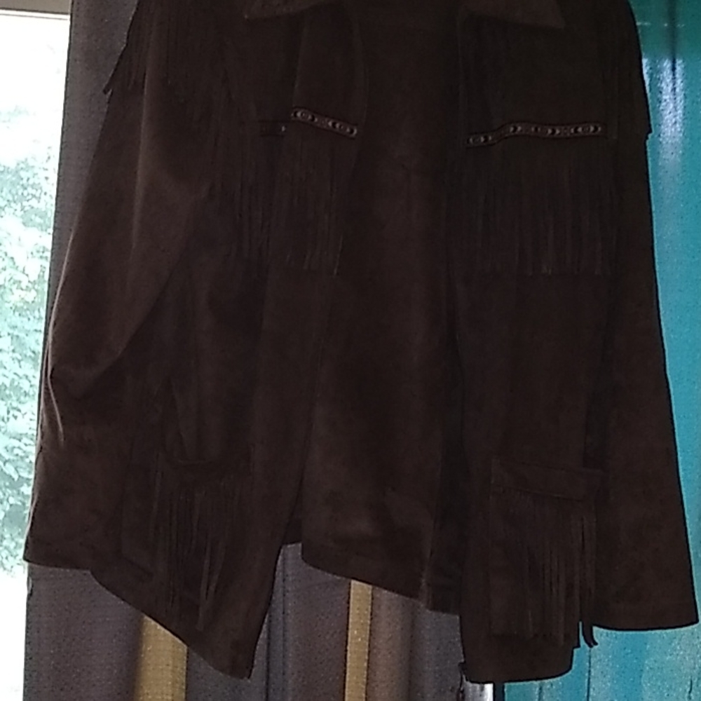 No fun where suede jacket
